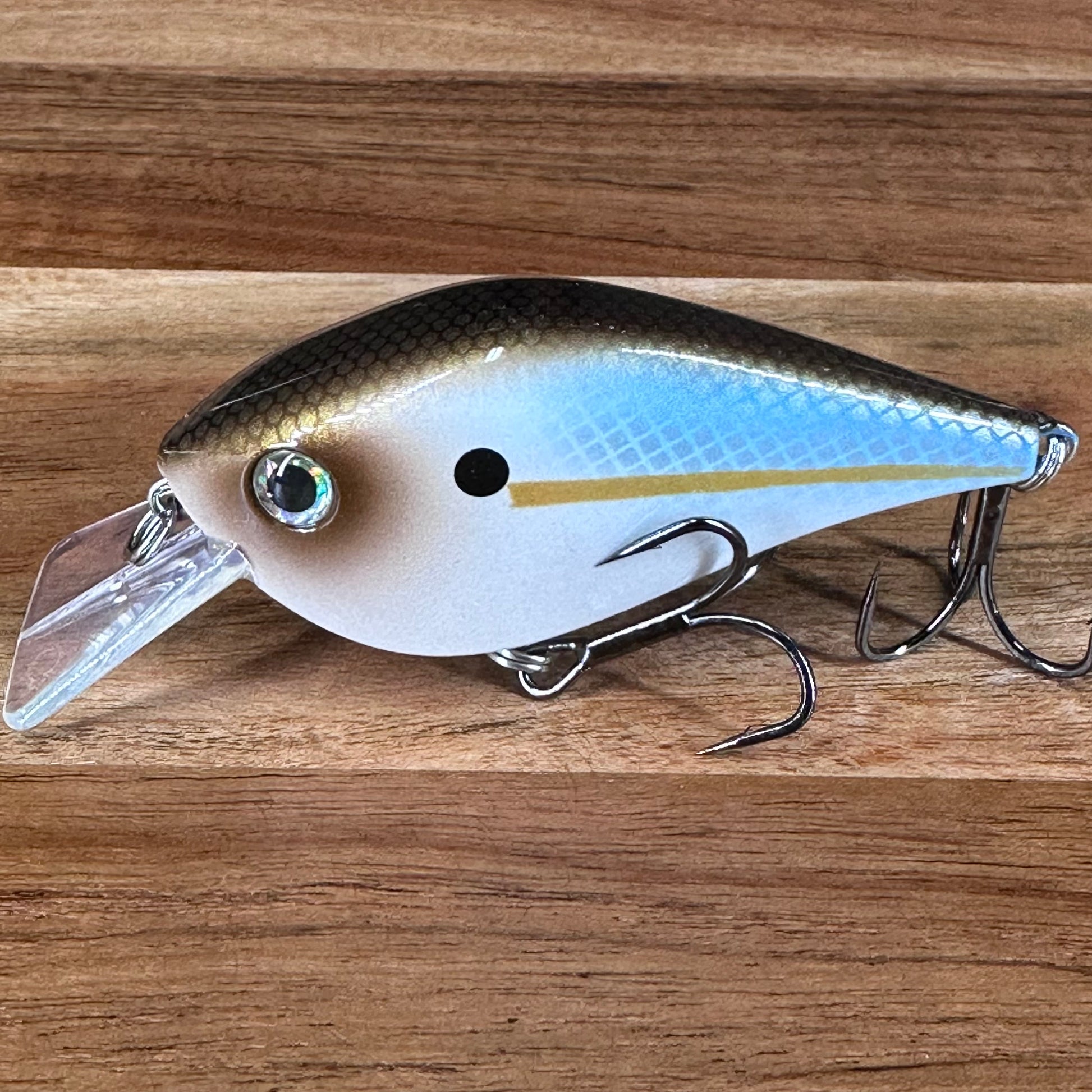 BOOM BAITS Hybrid Shad Squarebill Crankbait Color Dirty Shad